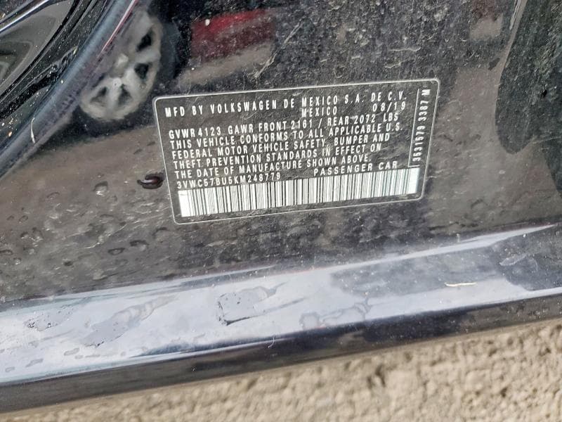 2019 VOLKSWAGEN JETTA S 12