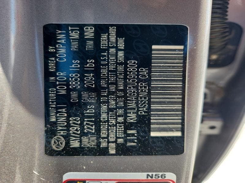 2023 HYUNDAI ELANTRA SEL 12