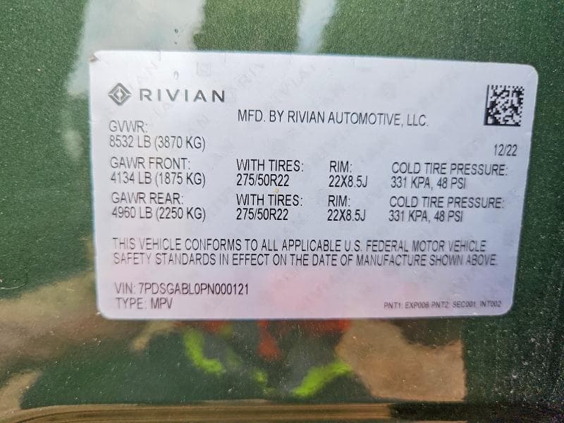 2023 RIVIAN R1S LAUNCH EDITION 13