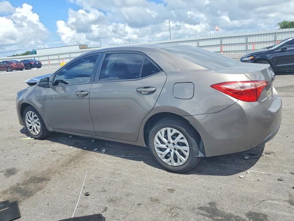 2019 TOYOTA COROLLA LE 2