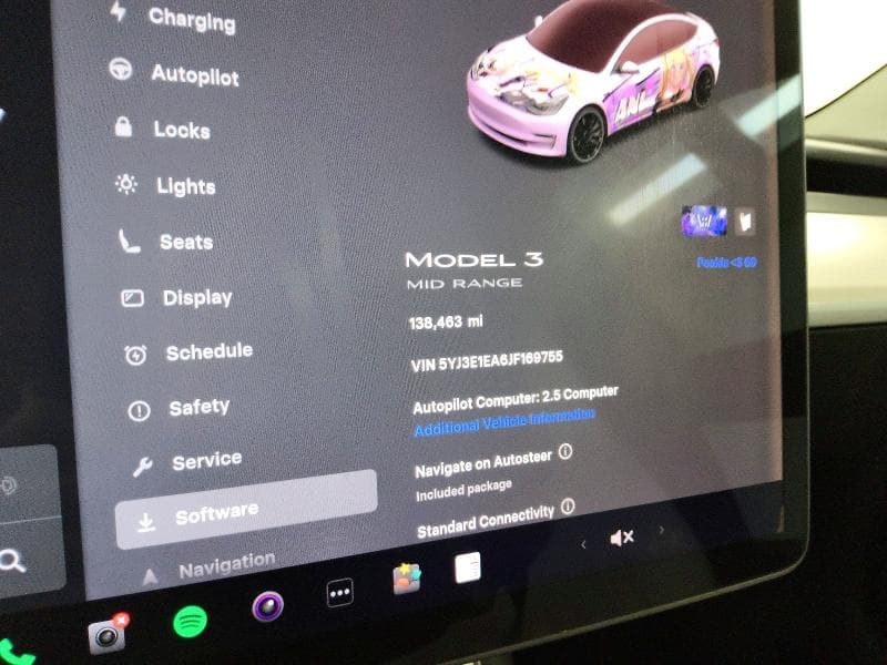 2018 TESLA MODEL 3 9