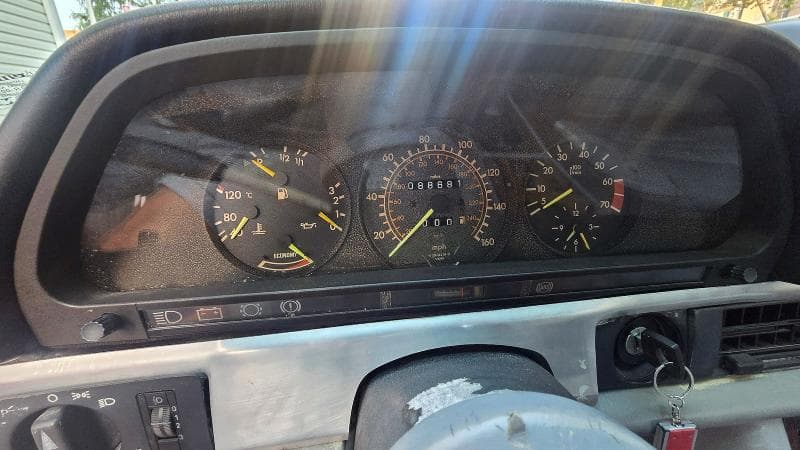 1984 MERCEDES-BENZ 500SEC 8