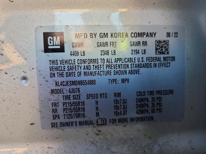 2022 BUICK ENCORE PREFERRED 13