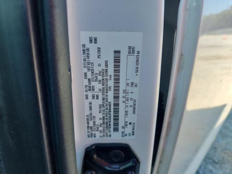 2018 FORD F150 SUPERCREW 12