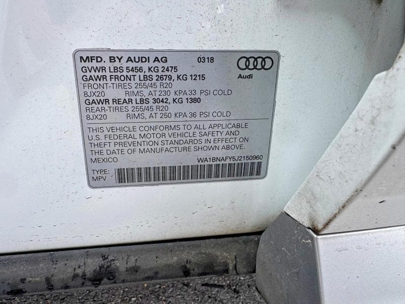 2018 AUDI Q5 PREMIUM PLUS 13