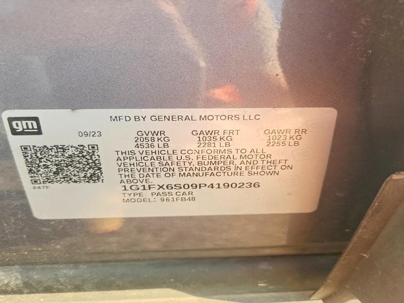 2023 CHEVROLET BOLT EV 2LT 12