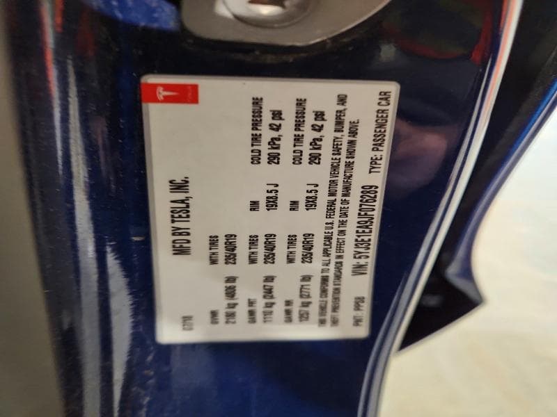 2018 TESLA MODEL 3 12