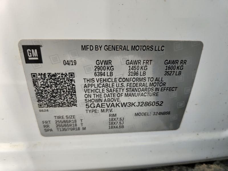 2019 BUICK ENCLAVE ESSENCE 13
