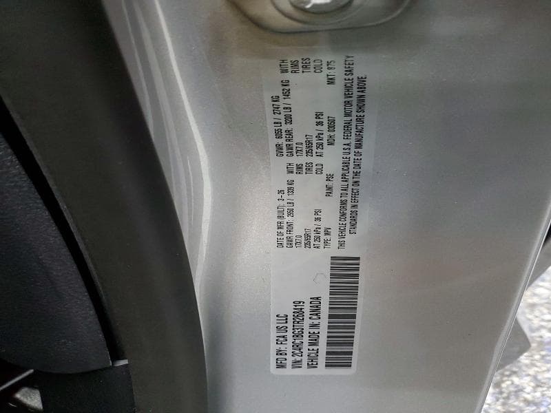 2026 CHRYSLER PACIFICA SELECT 13