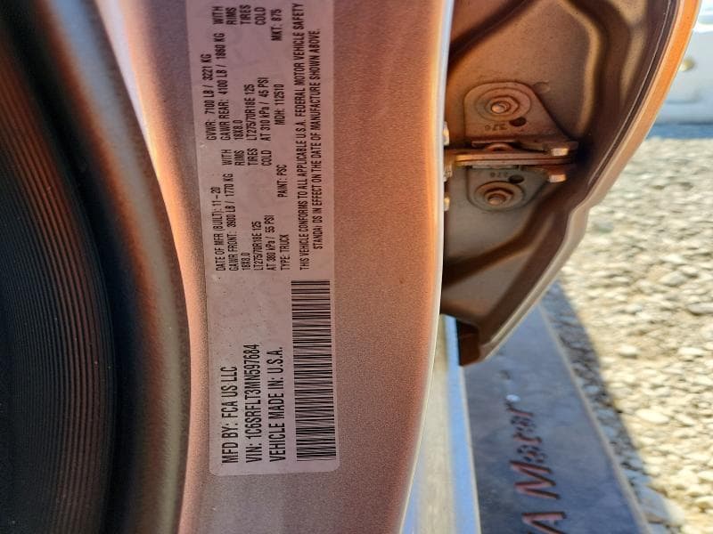 2021 RAM 1500 REBEL 12