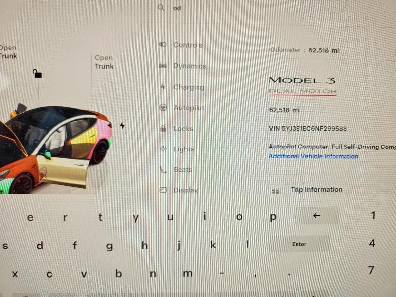 2022 TESLA MODEL 3 9