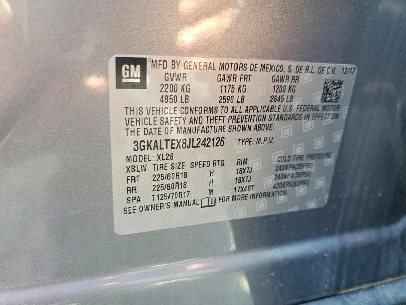 2018 GMC TERRAIN SLE 14