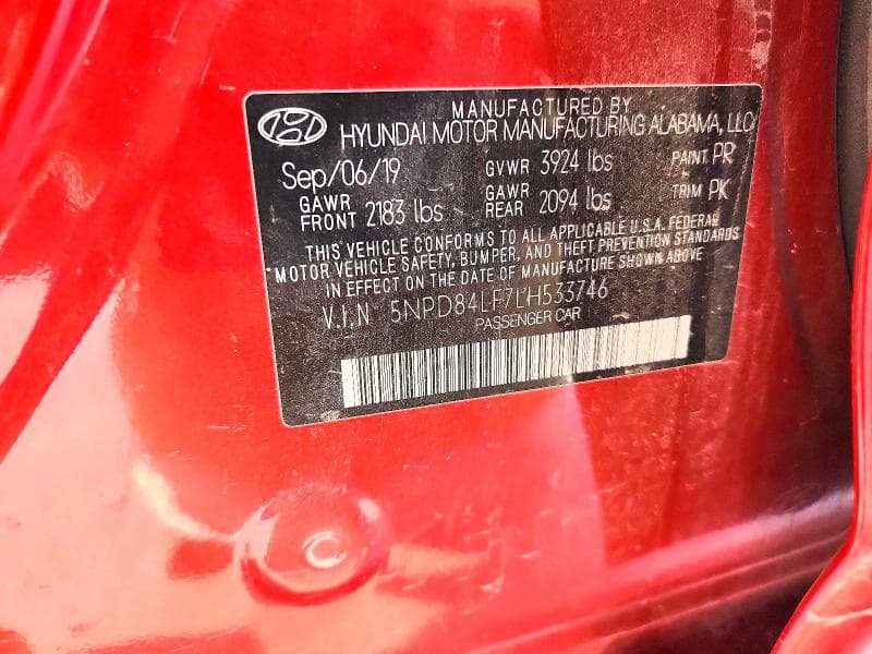 2020 HYUNDAI ELANTRA VALUE EDITION 13
