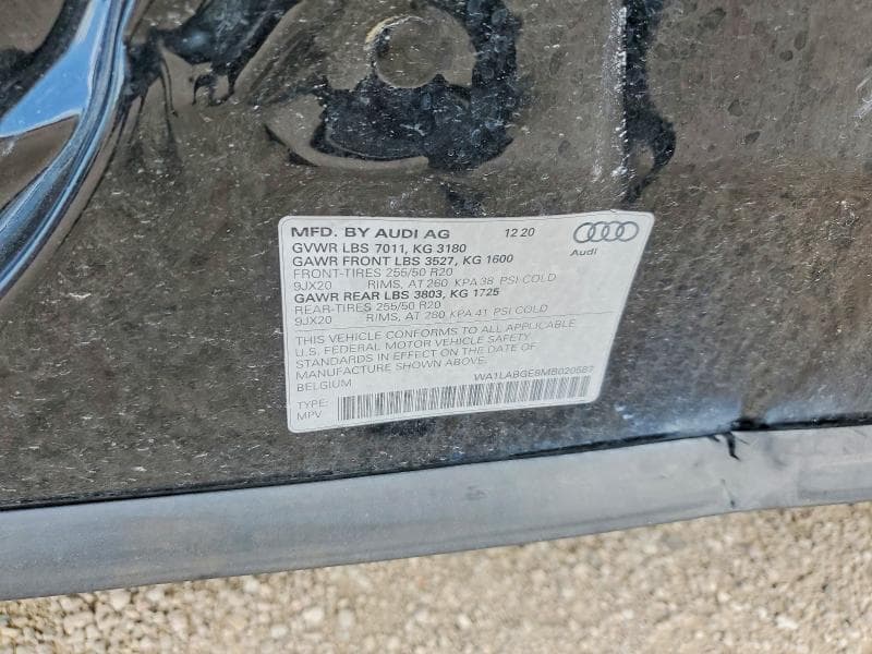2021 AUDI E-TRON PREMIUM PLUS 13