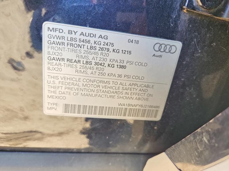 2018 AUDI Q5 PREMIUM PLUS 13