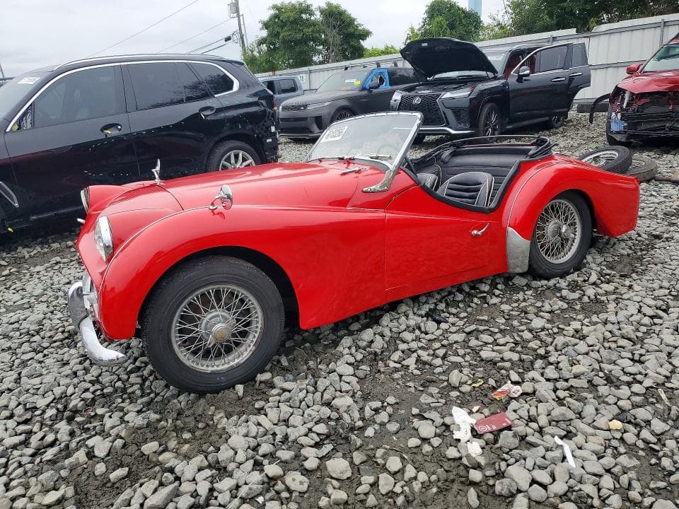 1960 TRIUMPH CAR TR3A