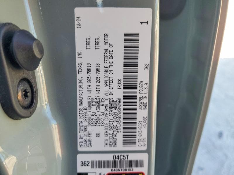 2025 TOYOTA TUNDRA SR5 13