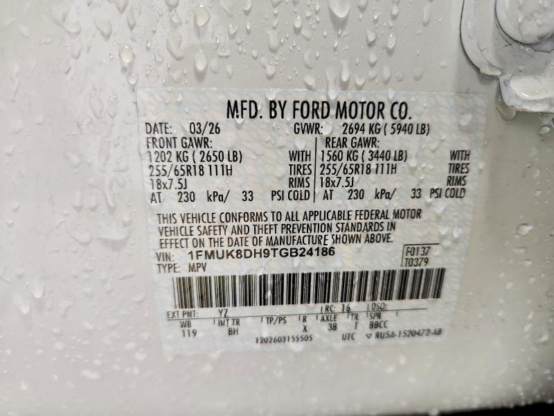 2026 FORD EXPLORER ACTIVE 13