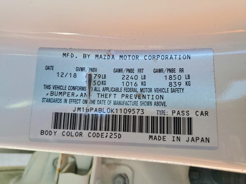 2019 MAZDA 3 13