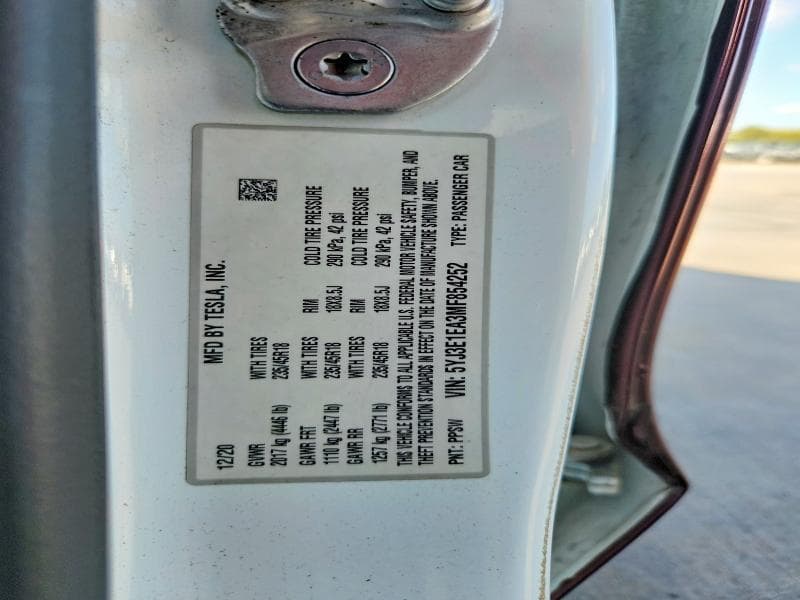 2021 TESLA MODEL 3 13