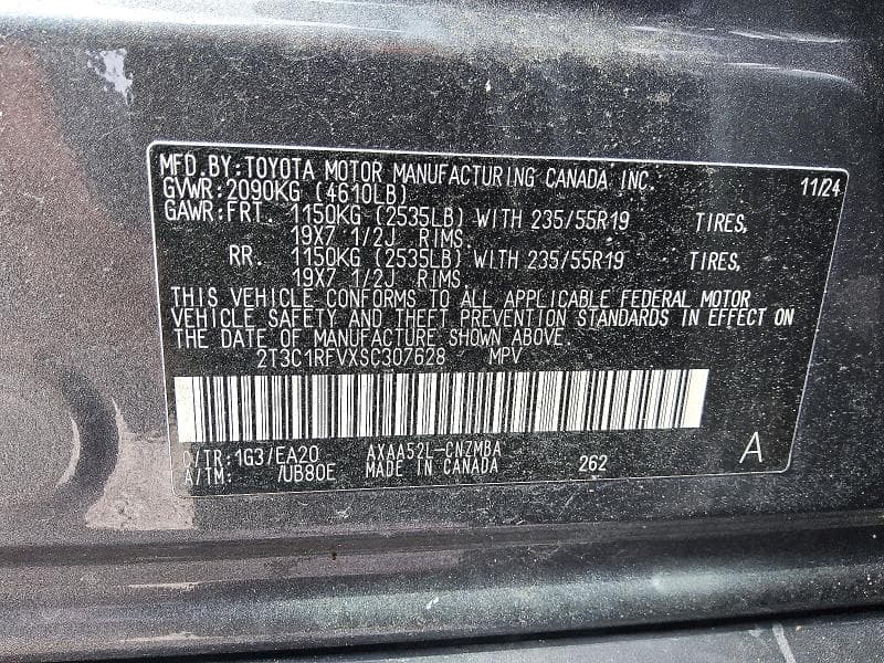 2025 TOYOTA RAV4 XLE PREMIUM 12