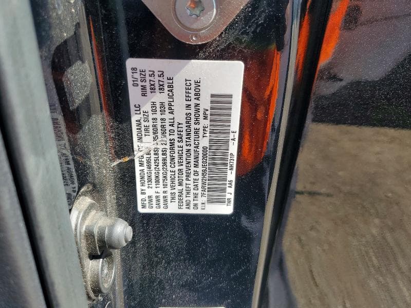 2018 HONDA CR-V EX 13