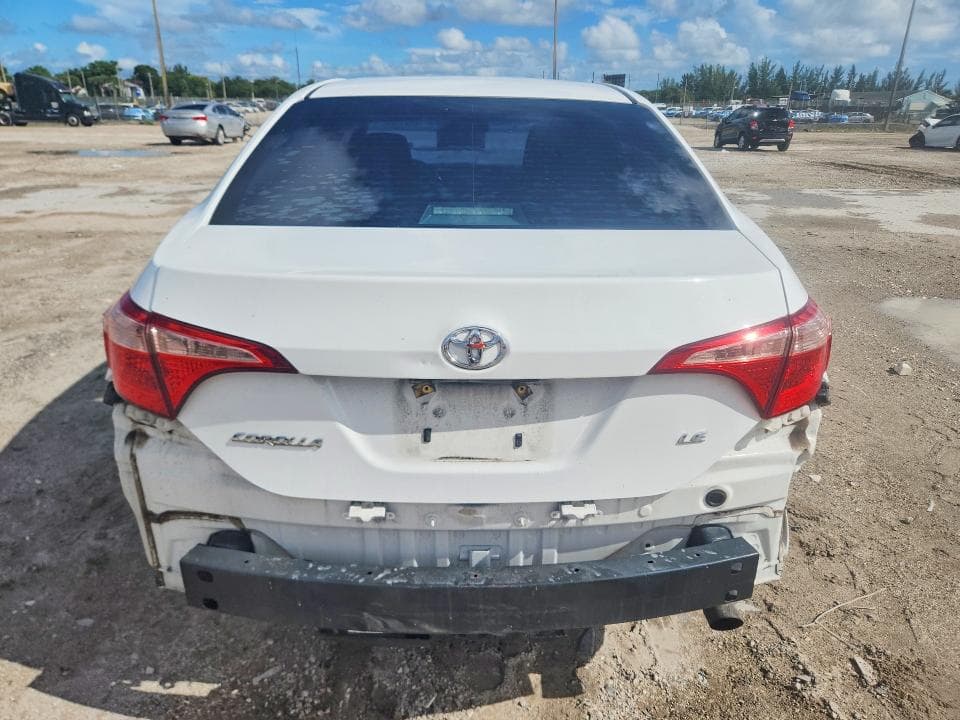 2019 TOYOTA COROLLA LE 6