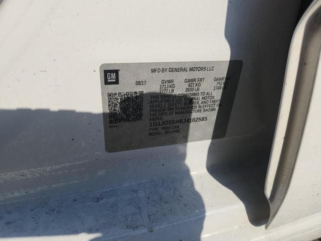 2018 CHEVROLET SONIC LT 12