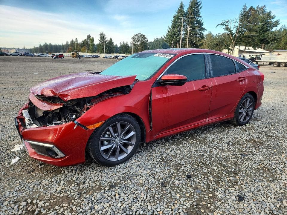 2019 HONDA CIVIC EXL - 1