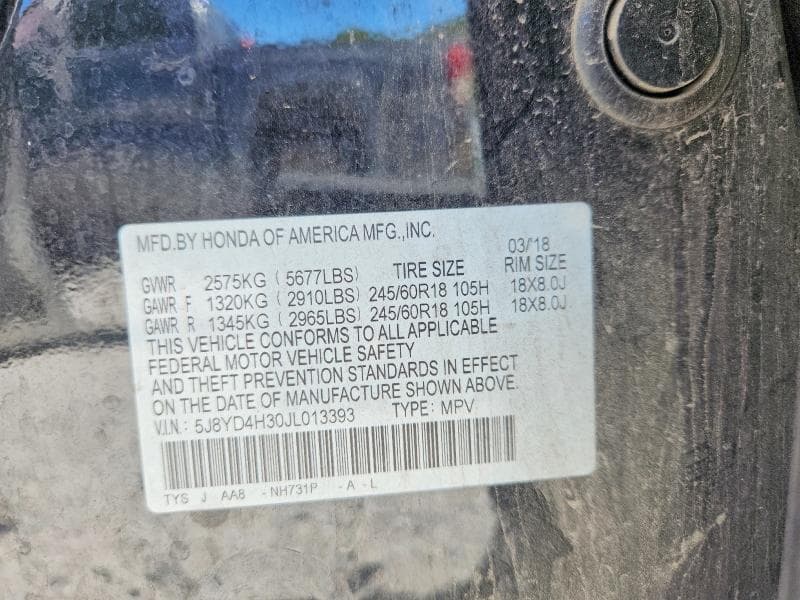 2018 ACURA MDX 13