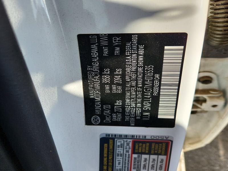 2021 HYUNDAI ELANTRA SE 12