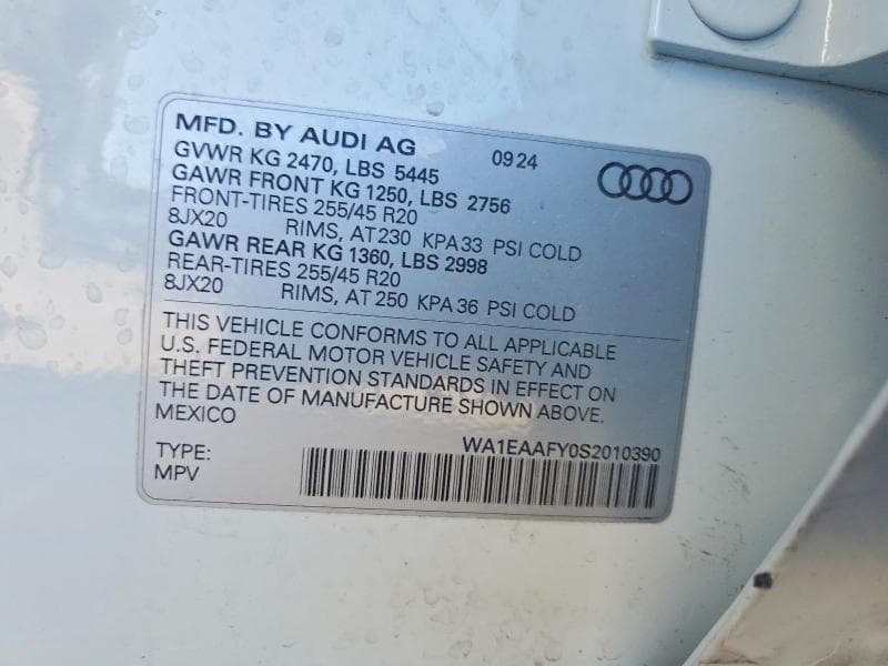 2025 AUDI Q5 PREMIUM PLUS 45 14