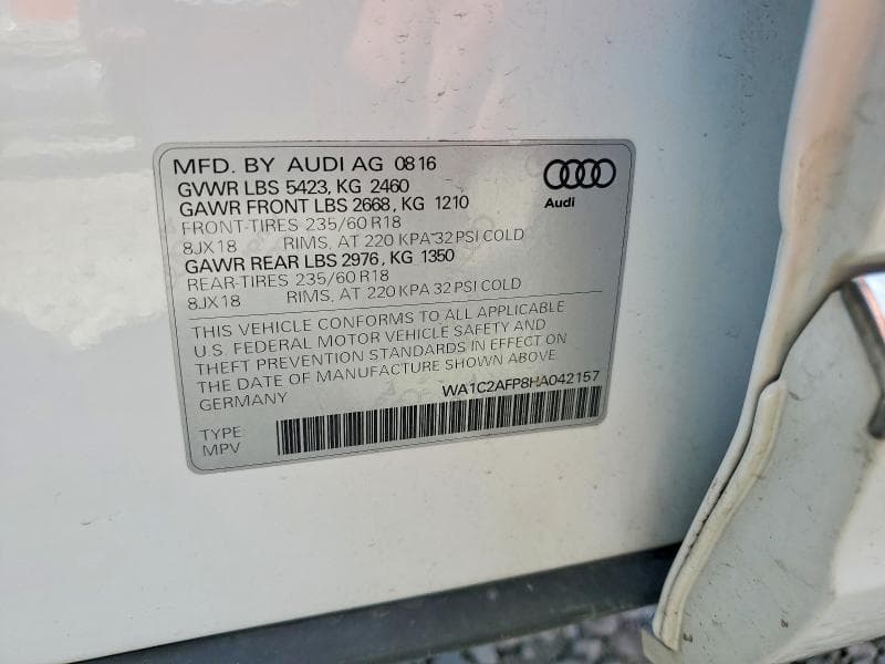 2017 AUDI Q5 PREMIUM 13