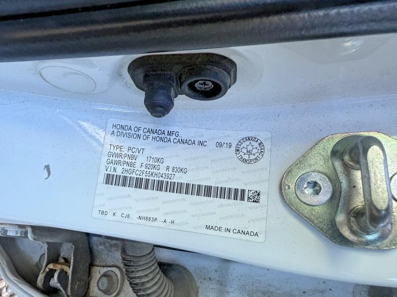 2019 HONDA CIVIC LX 6