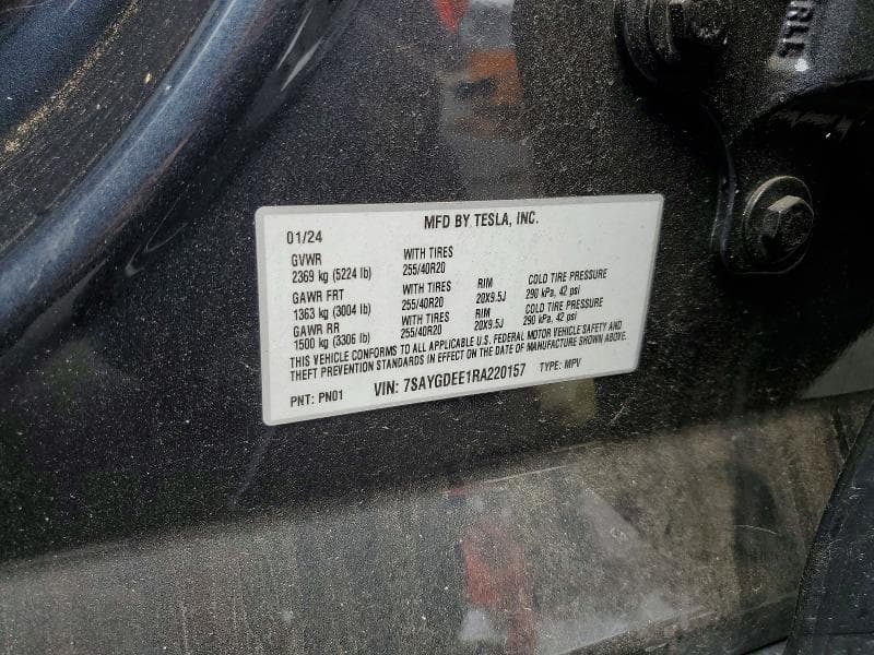 2024 TESLA MODEL Y 13