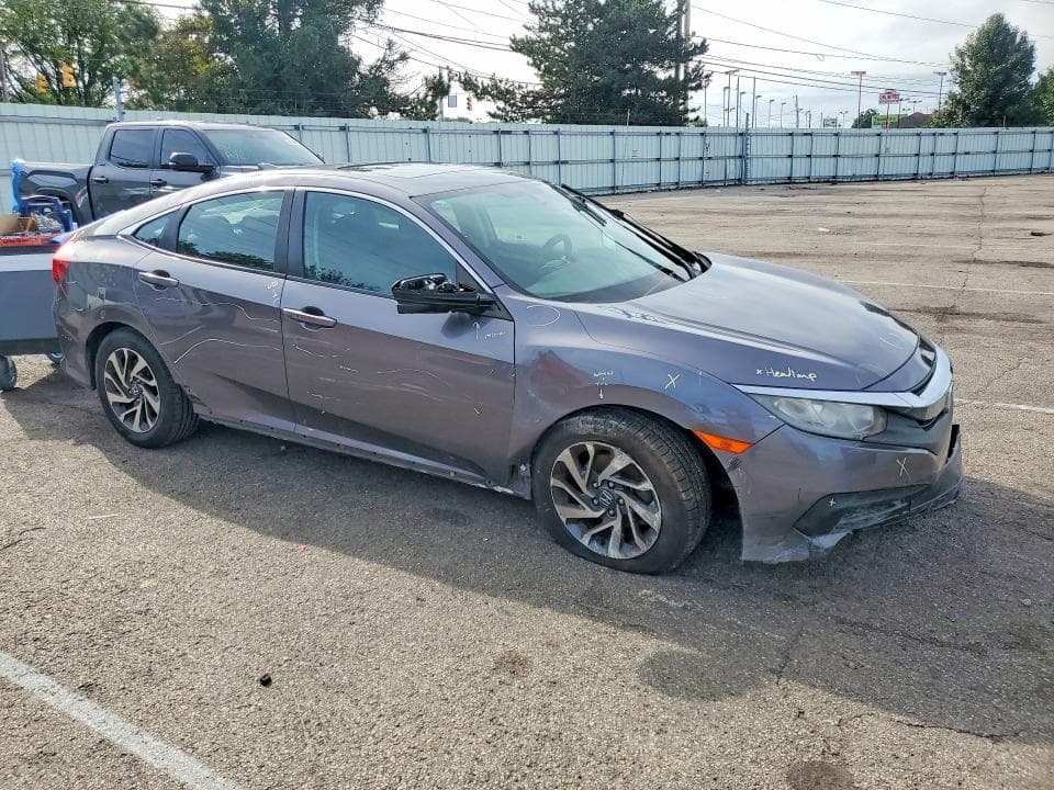 2017 HONDA CIVIC EX 4