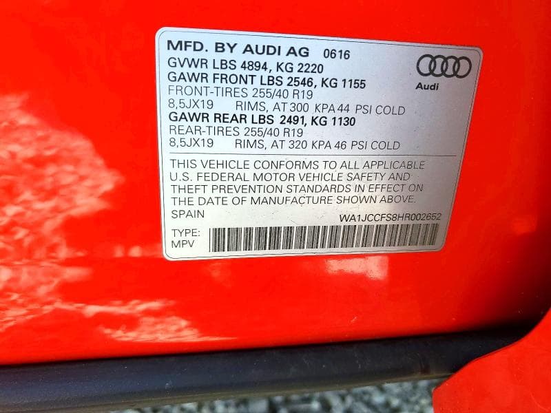2017 AUDI Q3 PREMIUM PLUS 14