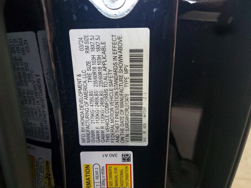 2024 HONDA CR-V EXL 14