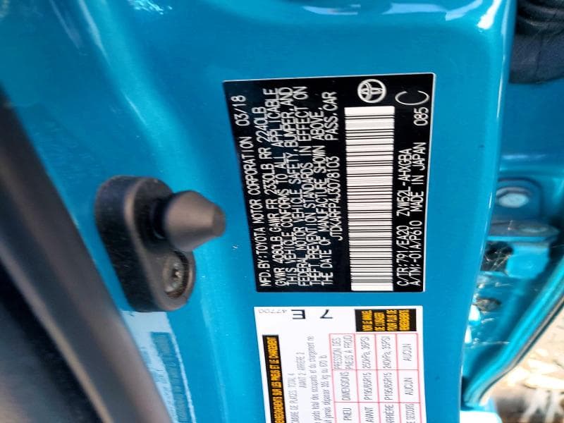 2018 TOYOTA PRIUS PRIME ADVANCED 12