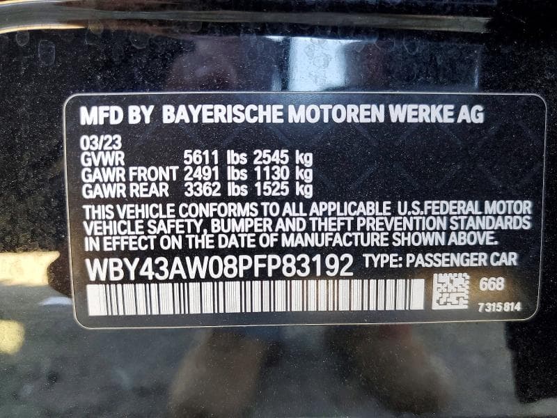 2023 BMW I4 EDRIVE 35 13