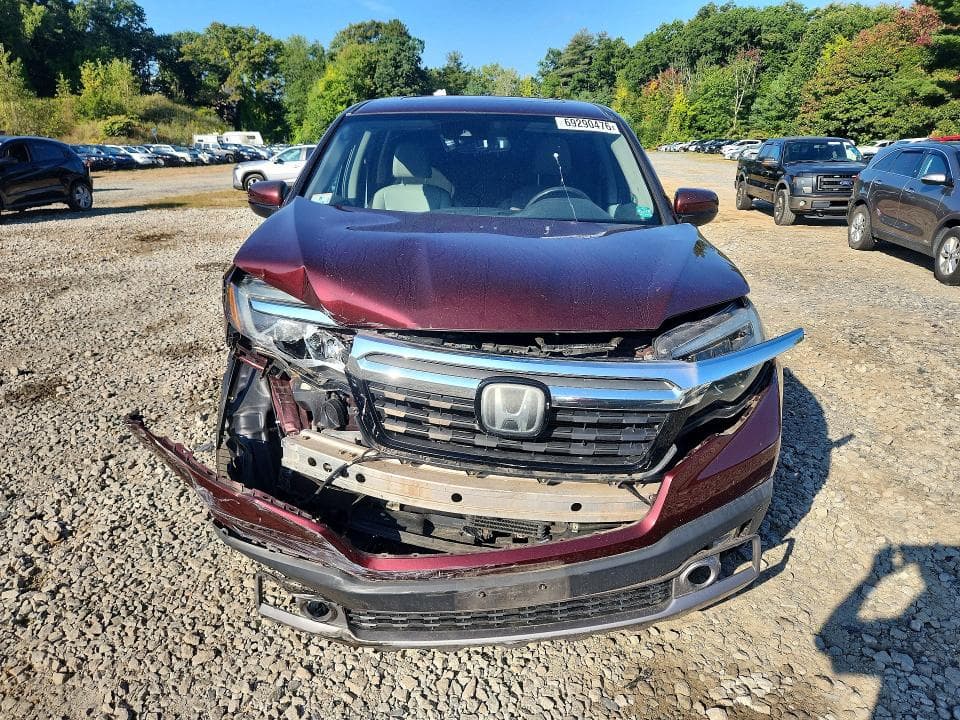 2019 HONDA RIDGELINE RTL 5