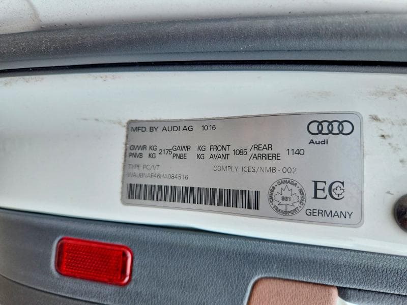 2017 AUDI A4 PROGRESSIV 13