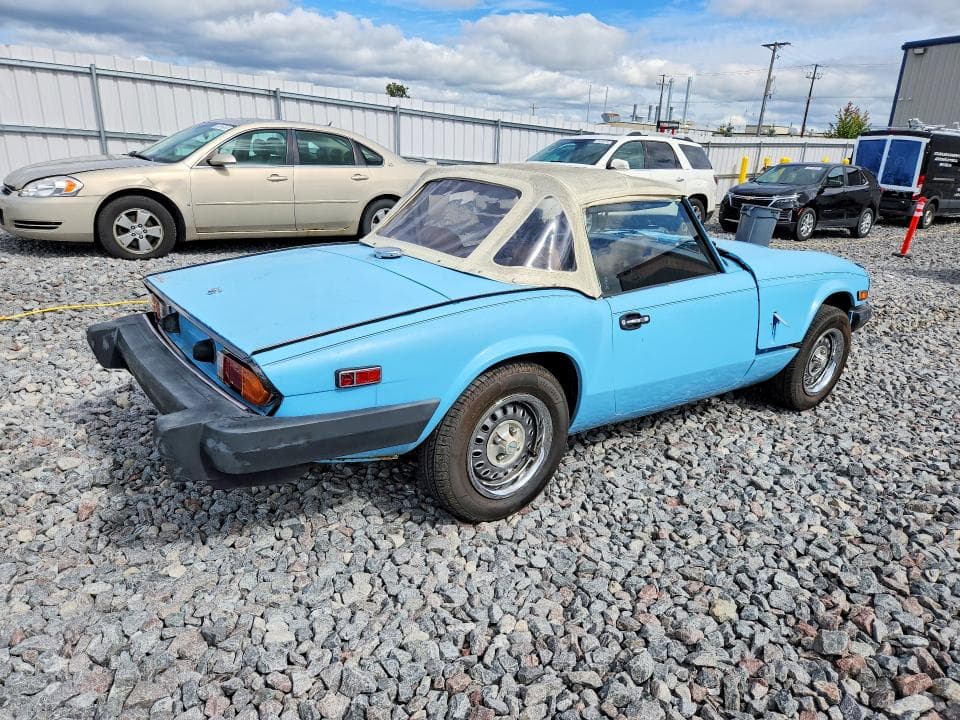1980 TRIUMPH CAR SPITFIRE 3