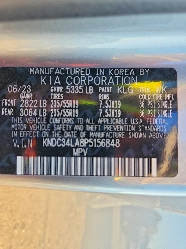 2023 KIA EV6 WIND 13