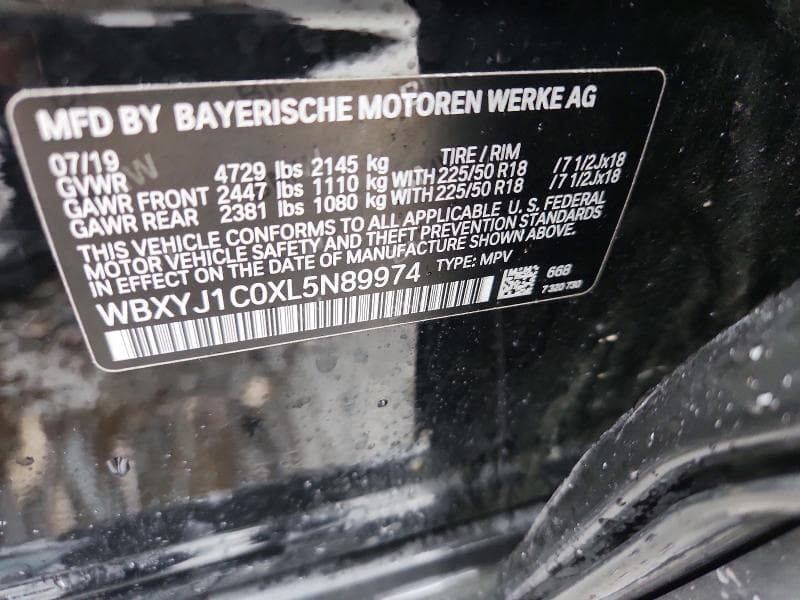 2020 BMW X2 XDRIVE28I 12