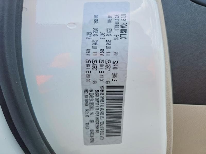 2017 CHRYSLER PACIFICA TOURING L 14