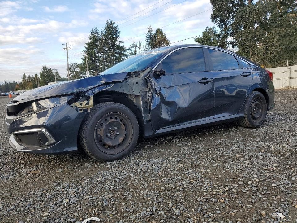 2019 HONDA CIVIC LX - 1