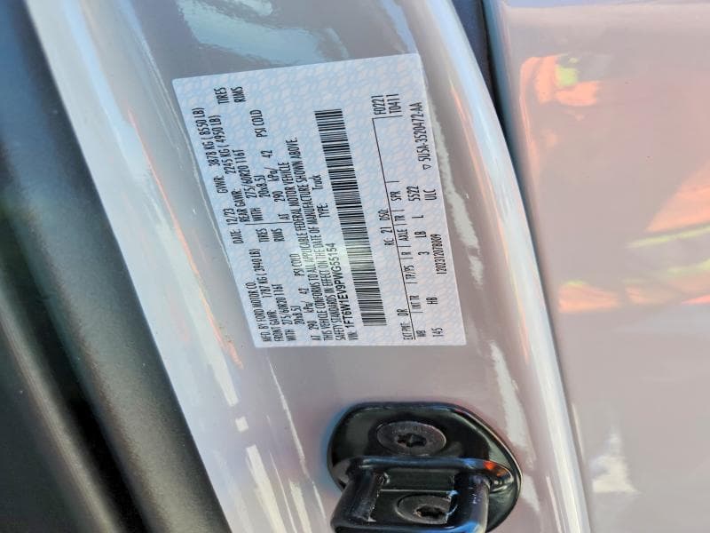 2023 FORD F150 LIGHTNING PRO 12