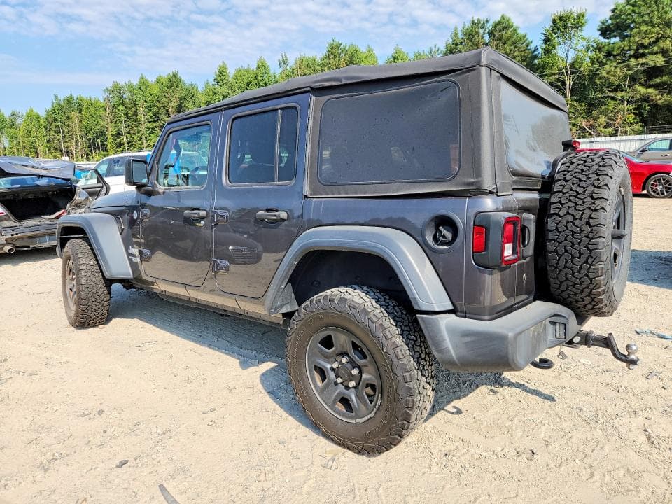 2018 JEEP WRANGLER UNLIMITED SPORT 2