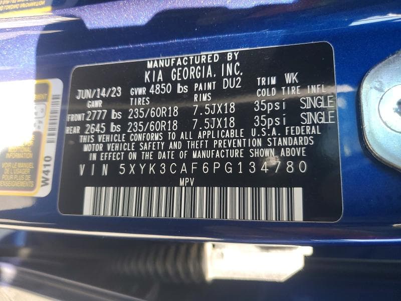2023 KIA SPORTAGE EX 13